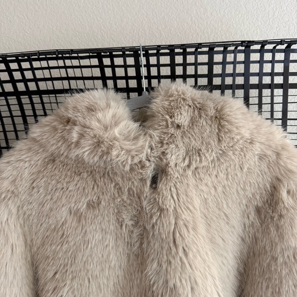 Free people Louder Please Hooded Faux Fur Jacket - Picture 3 of 7